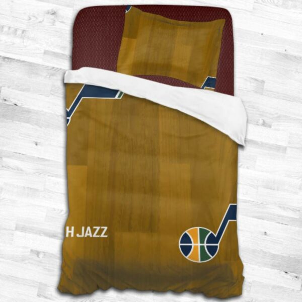 Utah Jazz Logo Type 1729 Bedding Sets Sporty Bedroom Home Decor