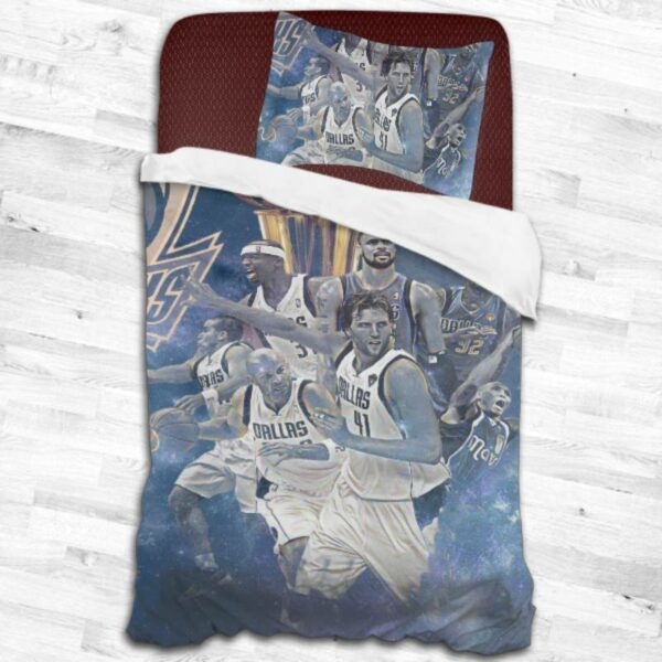 Dallas Mavericks Logo Type 1742 Bedding Sets Sporty Bedroom Home Decor