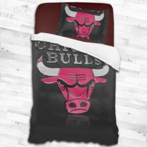 Chicago Bulls Logo Type 1743 Bedding Sets Sporty Bedroom Home Decor