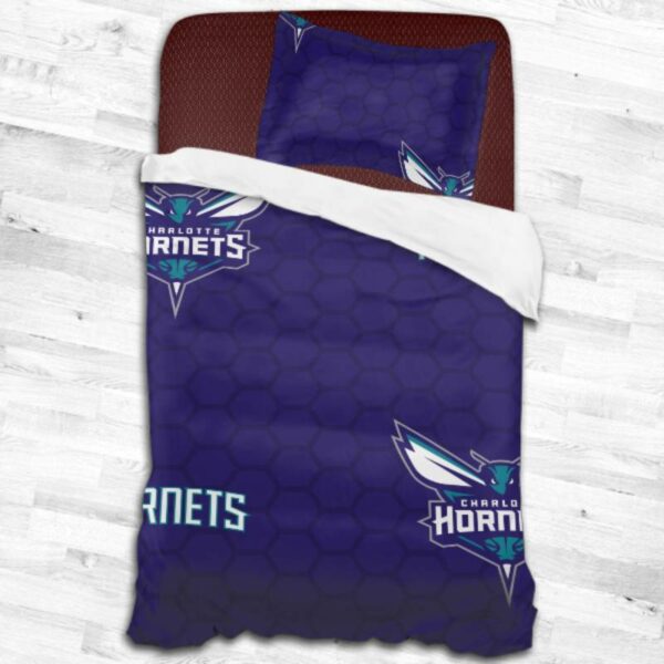 Charlotte Hornets Logo Type 1747 Bedding Sets Sporty Bedroom Home Decor