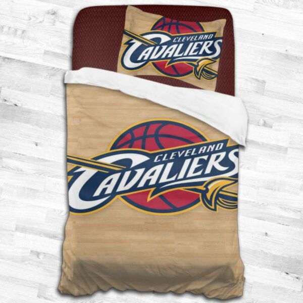 Nba Cleveland Cavaliers Logo Type 1755 Bedding Sets Sporty Bedroom Home Decor