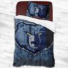 Nba Memphis Grizzlies Logo Type 1765 Bedding Sets Sporty Bedroom Home Decor