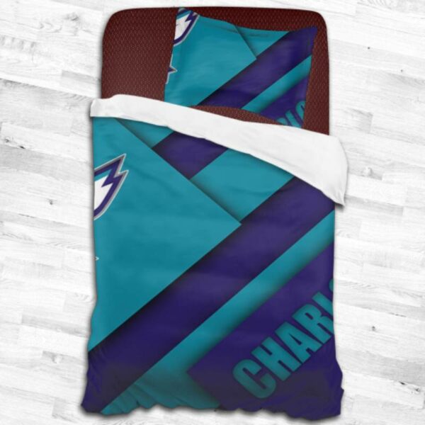 Charlotte Hornets Logo Type 1791 Bedding Sets Sporty Bedroom Home Decor