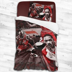 Chicago Bulls Logo Type 1793 Bedding Sets Sporty Bedroom Home Decor