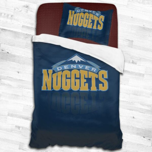 Denver Nuggets Logo Type 1794 Bedding Sets Sporty Bedroom Home Decor