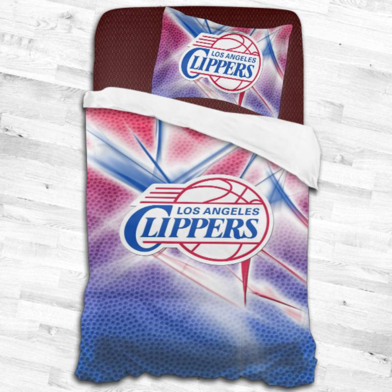 La Clippers Logo Type 1858 Bedding Sets Sporty Bedroom Home Decor