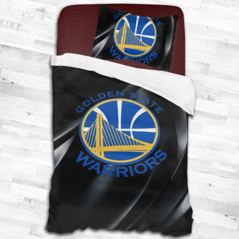 Golden State Warriors Logo Type 1860 Bedding Sets Sporty Bedroom Home Decor