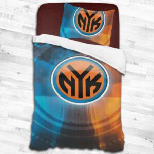 Nba New York Knicks Logo Type 1901 Bedding Sets Sporty Bedroom Home Decor