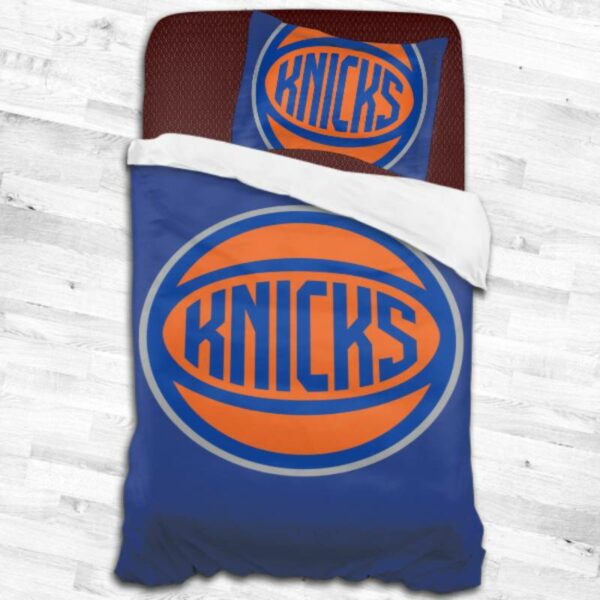 Nba New York Knicks Logo Type 1902 Bedding Sets Sporty Bedroom Home Decor