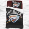 Nba Oklahoma City Thunder Logo Type 1903 Bedding Sets Sporty Bedroom Home Decor