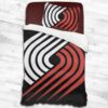 Nba Portland Trail Blazers Logo Type 1905 Bedding Sets Sporty Bedroom Home Decor