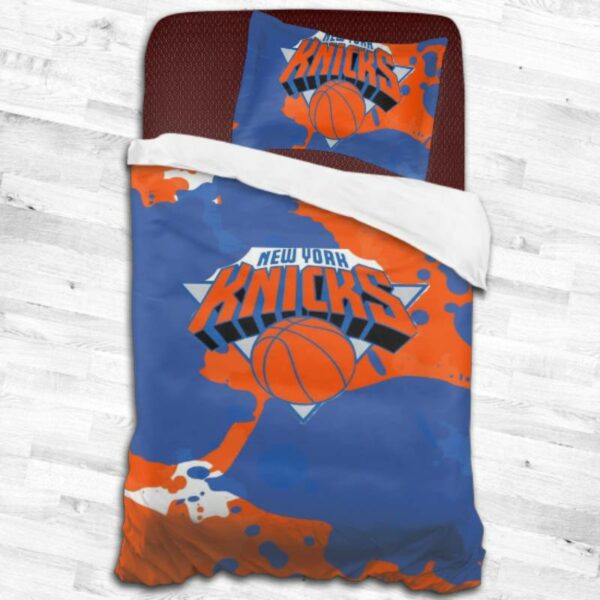 Nba New York Knicks Logo Type 1908 Bedding Sets Sporty Bedroom Home Decor