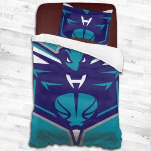 Charlotte Hornets Logo Type 1932 Bedding Sets Sporty Bedroom Home Decor