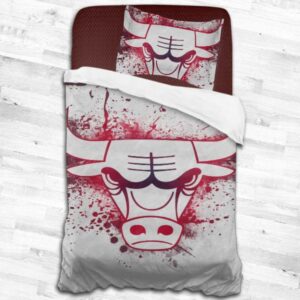 Chicago Bulls Logo Type 1936 Bedding Sets Sporty Bedroom Home Decor