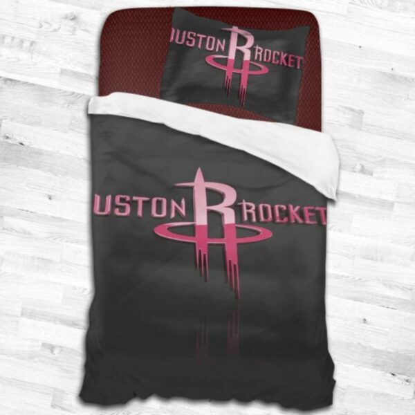 Houston Rockets Logo Type 1939 Bedding Sets Sporty Bedroom Home Decor