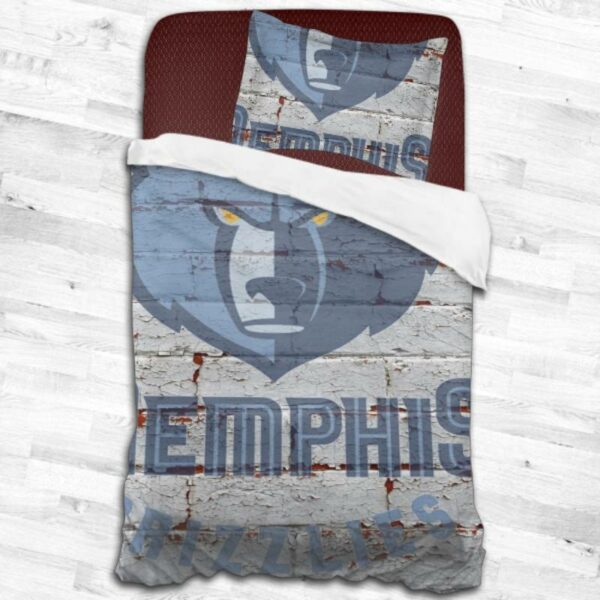 Memphis Grizzlies Logo Type 1941 Bedding Sets Sporty Bedroom Home Decor