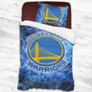 Golden State Warriors Logo Type 1946 Bedding Sets Sporty Bedroom Home Decor