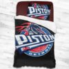 Nba Detroit Pistons Logo Type 1949 Bedding Sets Sporty Bedroom Home Decor