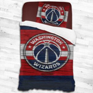 Washington Wizards Logo Type 1989 Bedding Sets Sporty Bedroom Home Decor