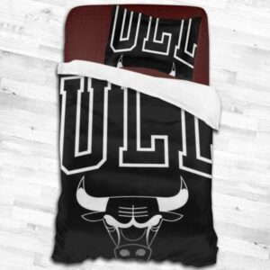 Chicago Bulls Logo Type 1993 Bedding Sets Sporty Bedroom Home Decor