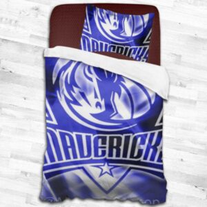 Dallas Mavericks Logo Type 2004 Bedding Sets Sporty Bedroom Home Decor