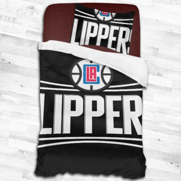 La Clippers Logo Type 2007 Bedding Sets Sporty Bedroom Home Decor