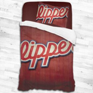 Nba La Clippers Logo Type 2034 Bedding Sets Sporty Bedroom Home Decor