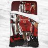 Nba Houston Rockets Logo Type 2035 Bedding Sets Sporty Bedroom Home Decor