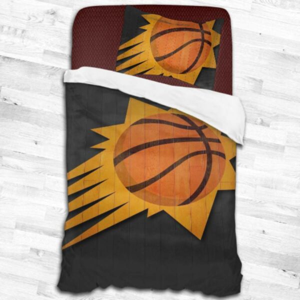 Nba Phoenix Suns Logo Type 2045 Bedding Sets Sporty Bedroom Home Decor