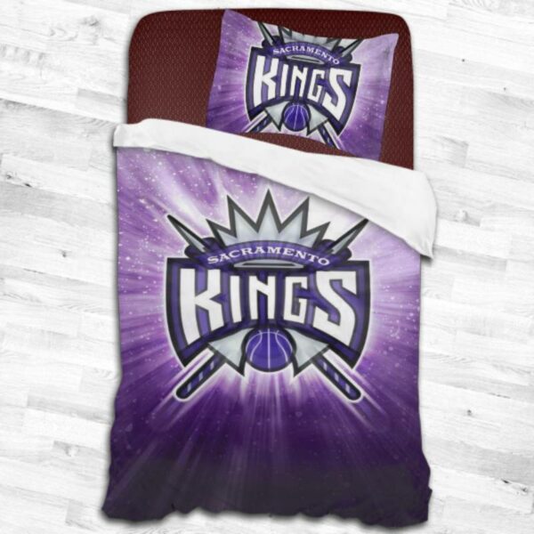 Nba Sacramento Kings Logo Type 2048 Bedding Sets Sporty Bedroom Home Decor