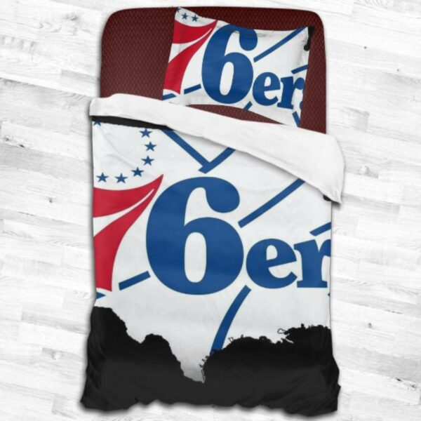 Philadelphia 76Ers Logo Type 2054 Bedding Sets Sporty Bedroom Home Decor