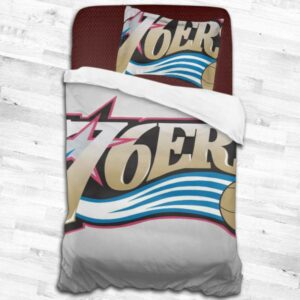 Philadelphia 76Ers Logo Type 2056 Bedding Sets Sporty Bedroom Home Decor