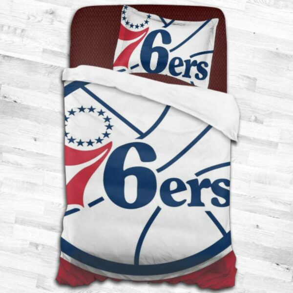 Philadelphia 76Ers Logo Type 2057 Bedding Sets Sporty Bedroom Home Decor