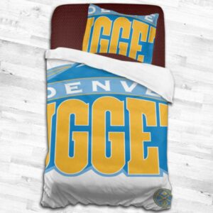 Denver Nuggets Logo Type 2069 Bedding Sets Sporty Bedroom Home Decor