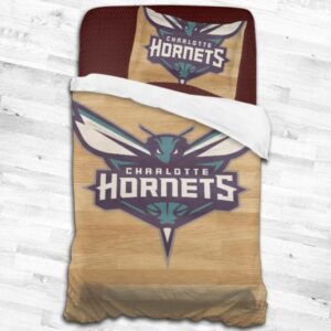 Charlotte Hornets Logo Type 2074 Bedding Sets Sporty Bedroom Home Decor