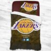 Los Angeles Lakers Logo Type 2080 Bedding Sets Sporty Bedroom Home Decor