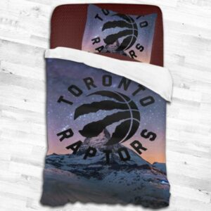 Toronto Raptors Logo Type 2117 Bedding Sets Sporty Bedroom Home Decor