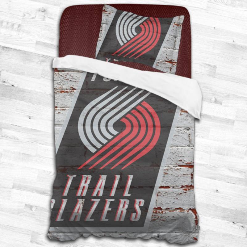 Portland Trail Blazers Logo Type 2122 Bedding Sets Sporty Bedroom Home Decor