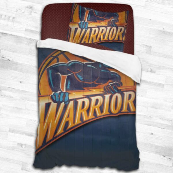 Golden State Warriors Logo Type 2124 Bedding Sets Sporty Bedroom Home Decor