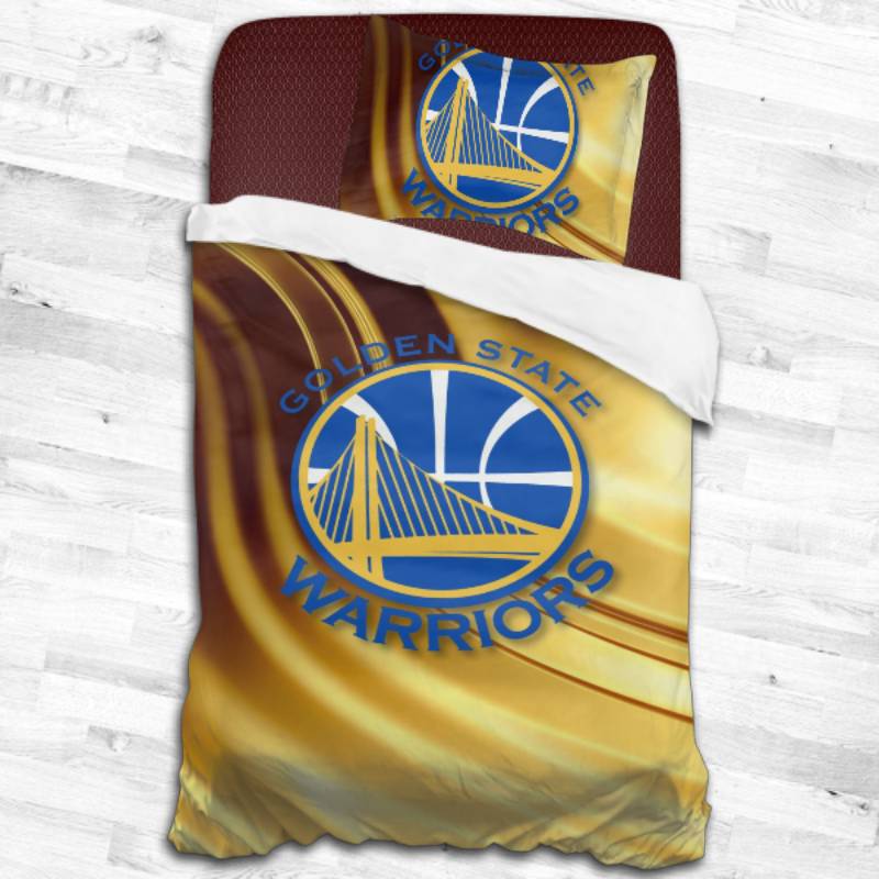 Golden State Warriors Logo Type 2126 Bedding Sets Sporty Bedroom Home Decor