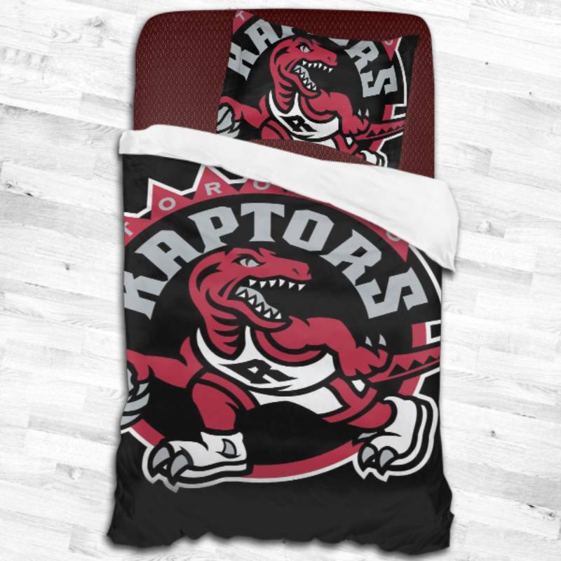 Toronto Raptors Logo Type 2130 Bedding Sets Sporty Bedroom Home Decor