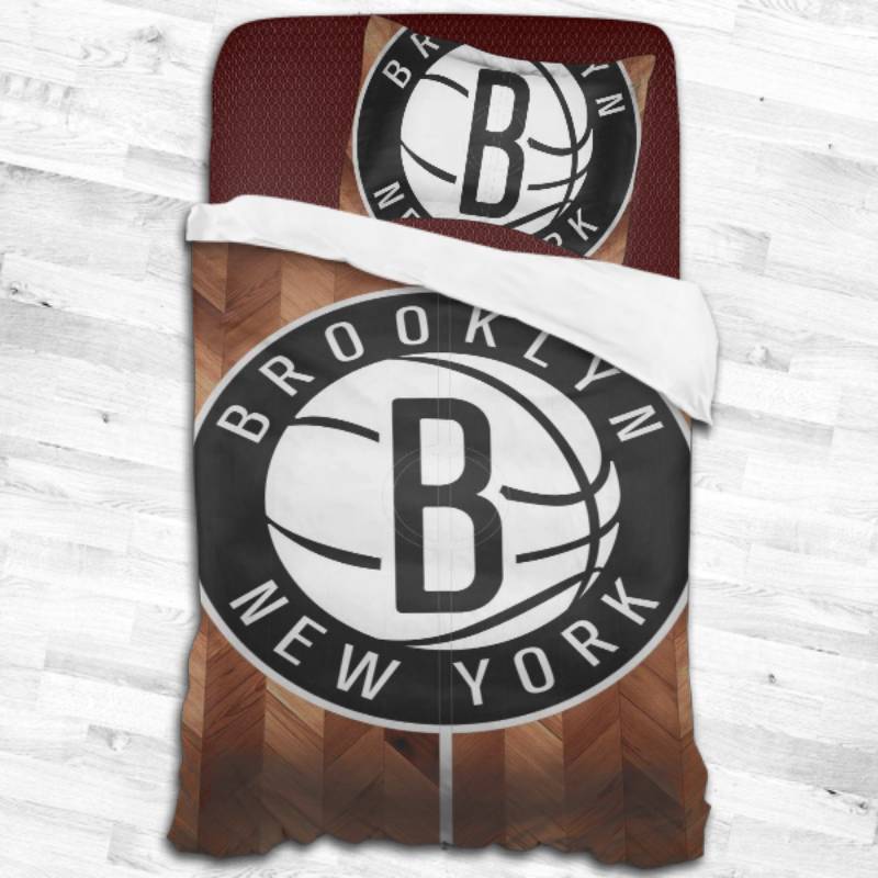 Brooklyn Nets Logo Type 2131 Bedding Sets Sporty Bedroom Home Decor