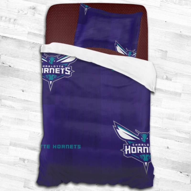 Nba Charlotte Hornets Logo Type 2142 Bedding Sets Sporty Bedroom Home Decor