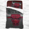 Chicago Bulls Logo Type 2143 Bedding Sets Sporty Bedroom Home Decor