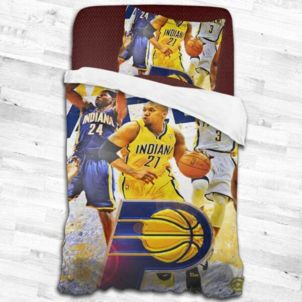 Indiana Pacers Logo Type 2144 Bedding Sets Sporty Bedroom Home Decor