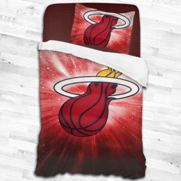 Miami Heat Logo Type 2146 Bedding Sets Sporty Bedroom Home Decor