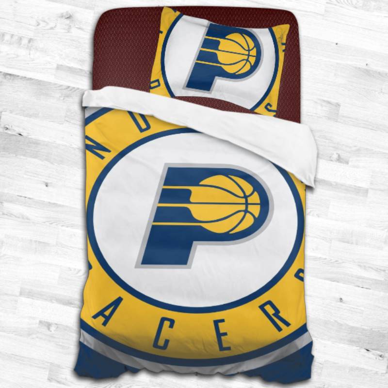 Nba Indiana Pacers Logo Type 2151 Bedding Sets Sporty Bedroom Home Decor