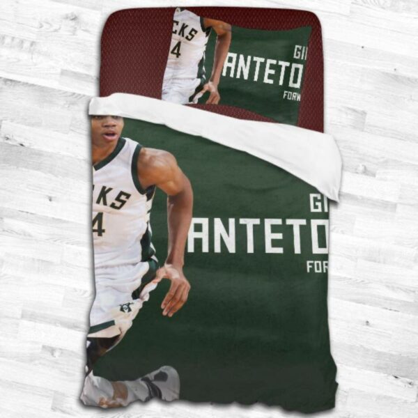 Nba Milwaukee Bucks Logo Type 2155 Bedding Sets Sporty Bedroom Home Decor