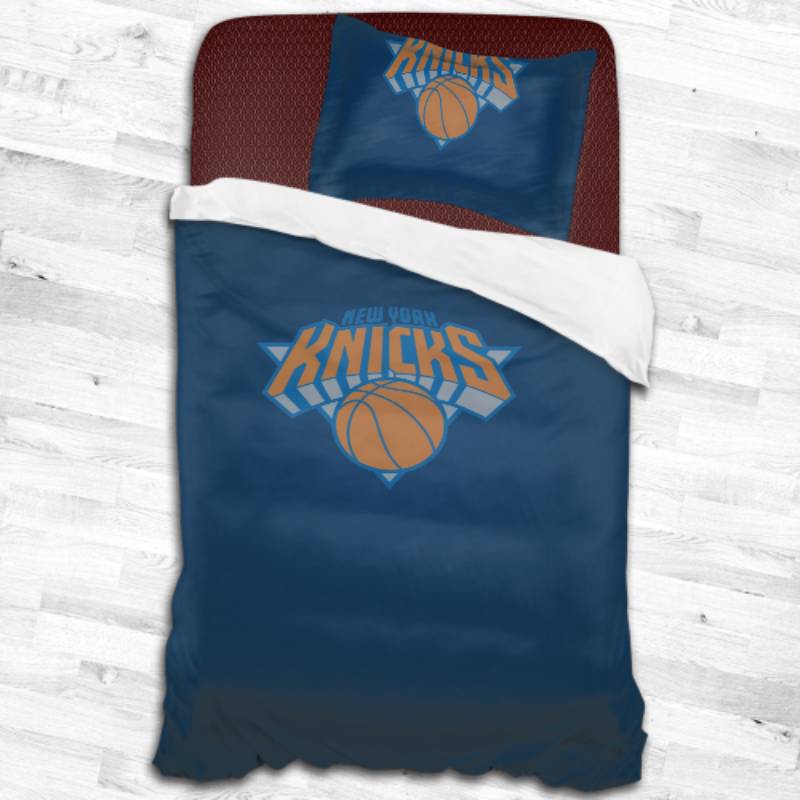 Nba New York Knicks Logo Type 2162 Bedding Sets Sporty Bedroom Home Decor