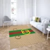 Gucci Stripe Luxury Fashion Brand Rug Home Decor Door Mat Area Carpet